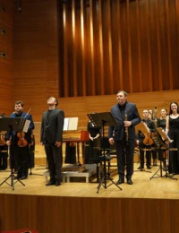 J.S. Bach - Koncert podwójny - Adam Mokrus, Akademicka Orkiestra Barokowa i Ja - styczeń 2020