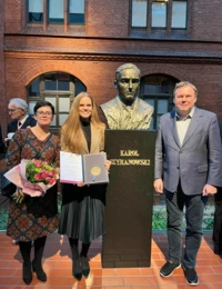 Alicja receives the Primus Inter Pares medal - 10.2022